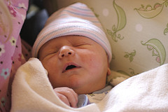 Joseph Aaron sleeping